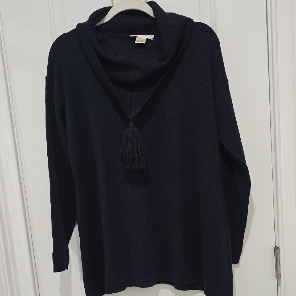 Doncaster Black Cowl Neck Sweater